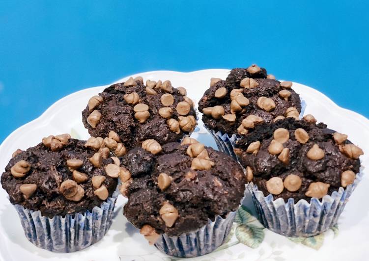 Muffin Banana Chocolate Chips