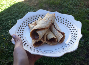 Una foto de Panqueques saludables