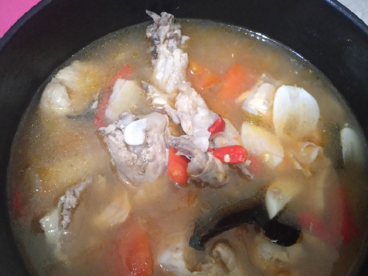 Ini dia! Resep  memasak Garang asem ayam tanpa belimbing wuluh (simpel) dijamin nikmat