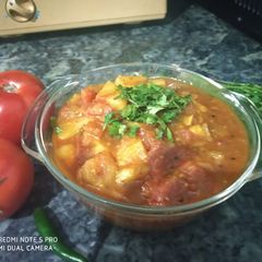 A picture of Aloo tamatar ki sabzi.