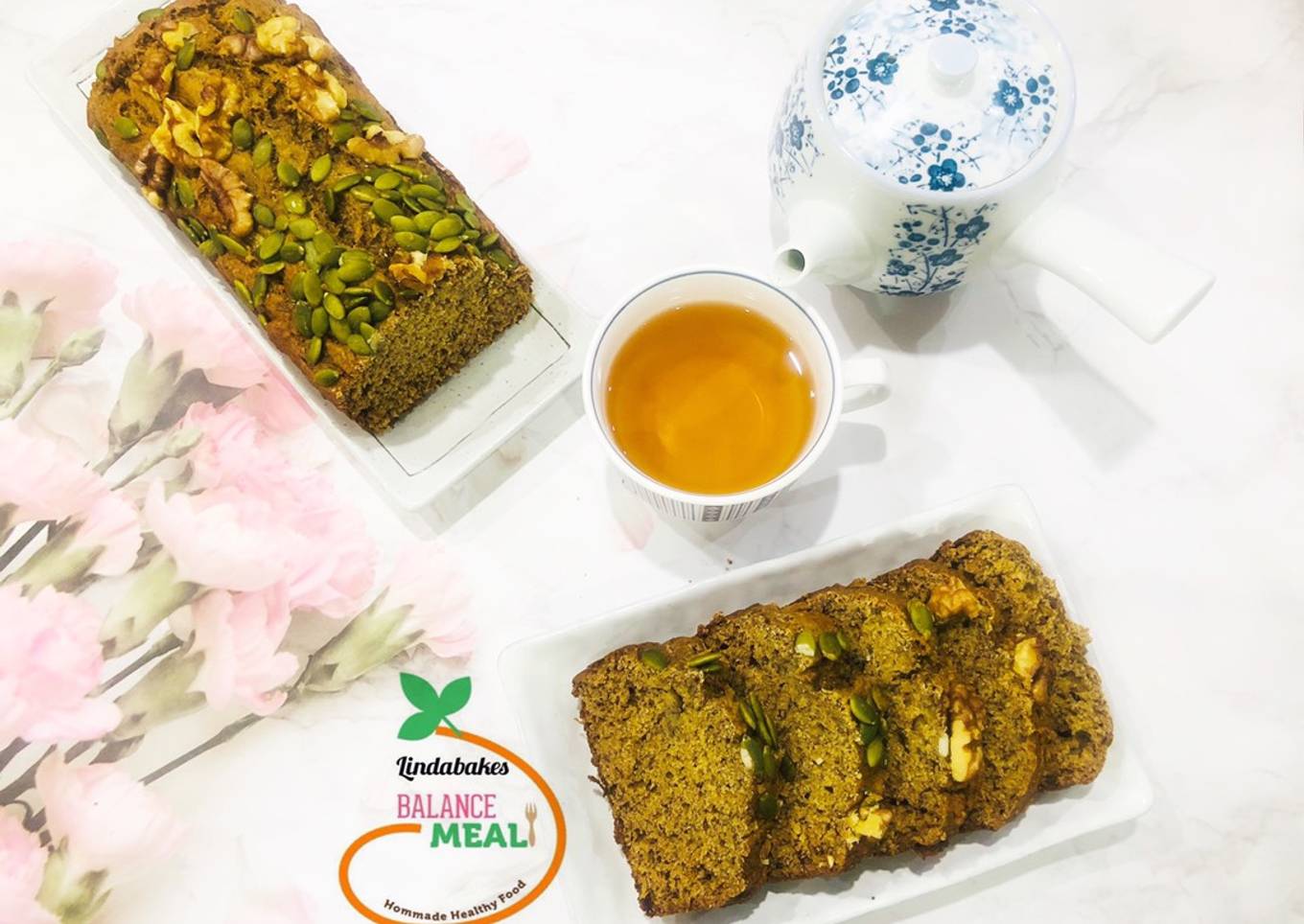 healthy banana bread