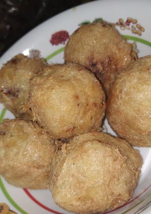 A picture of Yam balls.