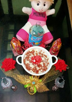 गाजर का हलवा (gajar ka halwa recipe in Hindi) रेसिपी मुख्य फोटो