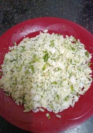 A picture of 3 minute Khaman Poha.