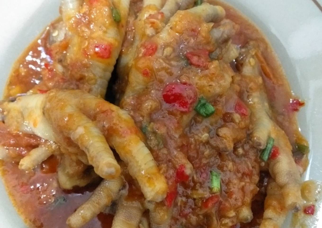 Ceker Saus Padang