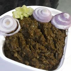 A picture of Sarso ka saag.