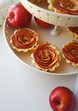 عکسی از دستور تارت سیب 🍎