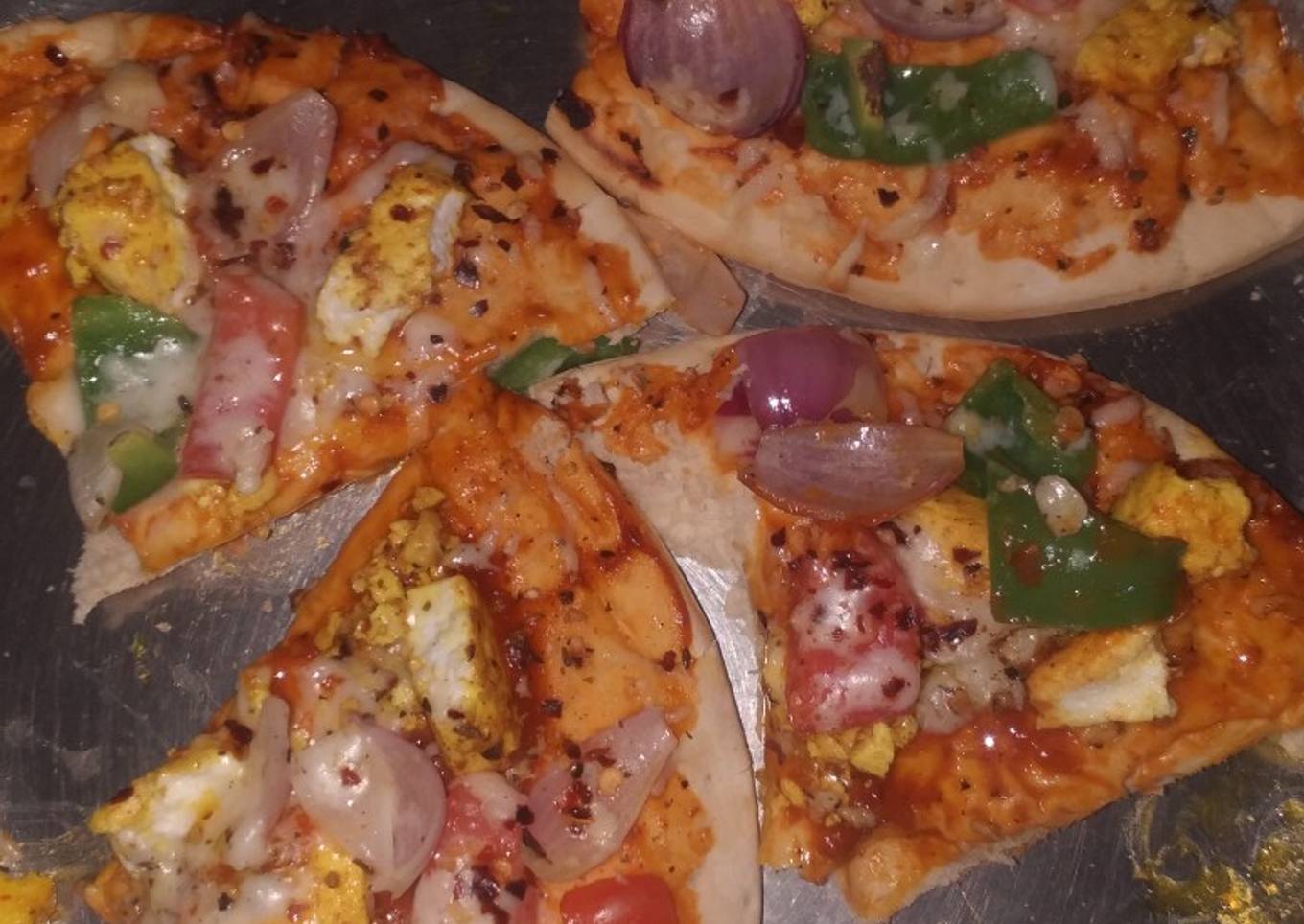 Tawa cheese veg Pizza