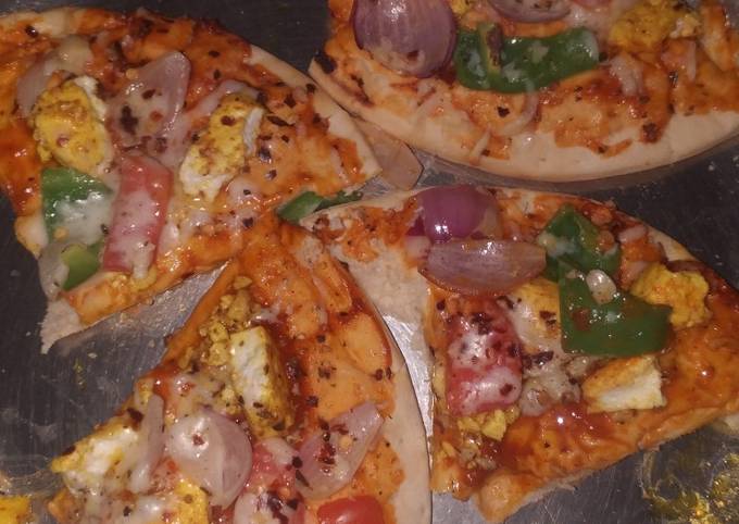 Tawa cheese veg Pizza