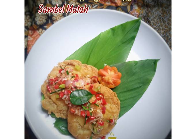 Telur Ceplog Crispy Sambel Matah