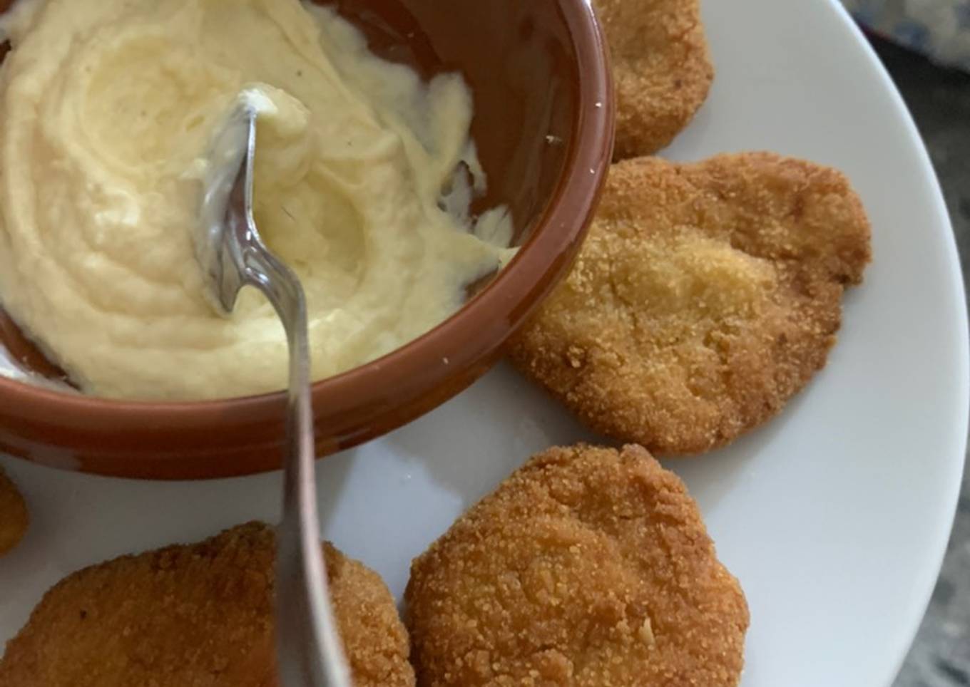 Filetes rusos de hamburguesa de pollo