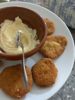 Una foto de Filetes rusos de hamburguesa de pollo