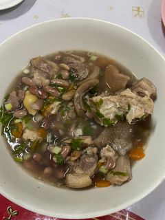 Foto resep Sop tulang kacang merah