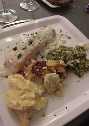 Une photo de Mon gratin moelleux