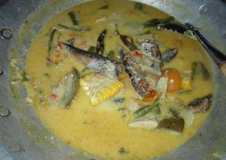 Resep Lodeh Pindang bumbu kuning Lezat