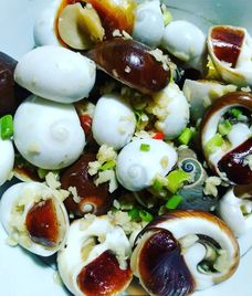 ốc mỡ xào sả ớt