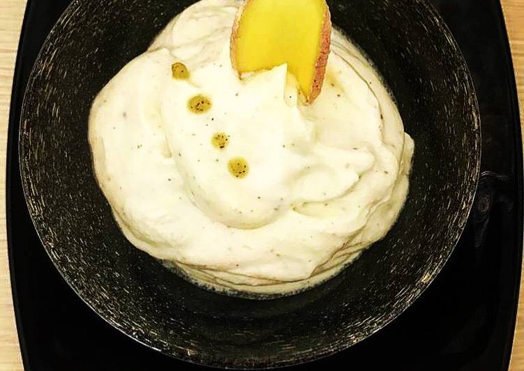 Mousse kiwi e zenzero