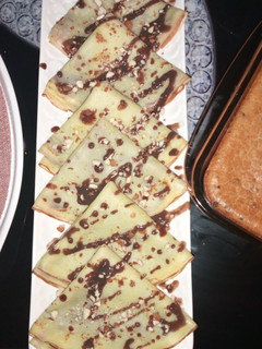 صورة لوصفة كريب بالشكلاط 🍫🍫