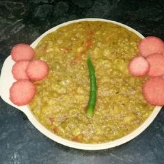 A picture of Veg bajra khichri.