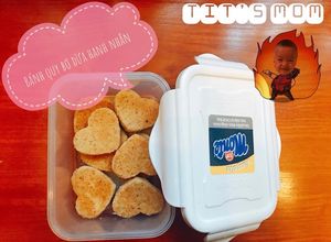 Hình của món Bánh quy nướng chảo cho bé ăn dặm.