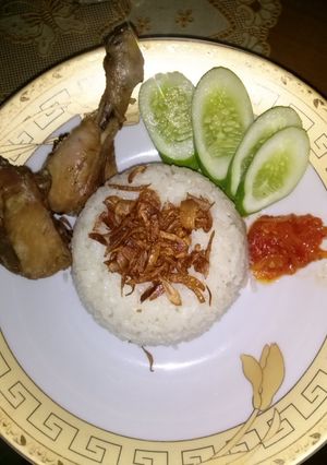 Foto resep NASI AYAM GURIH ala Ummu Faiz