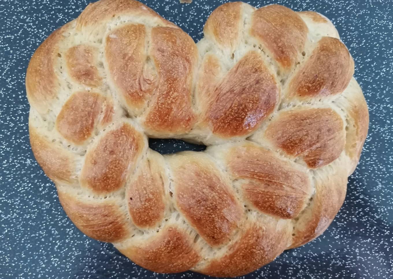 Pain maison, mie filante et extra moelleuse