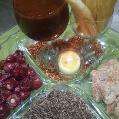 A picture of Gur or Imli ki khati meethi chutney.