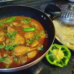 A picture of Korma in wok😍.