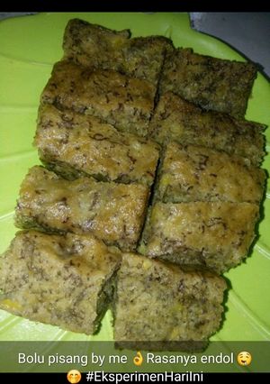 Foto resep Bolu pisang simpel 👌