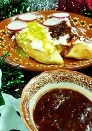 A picture of Fried Quesadillas.