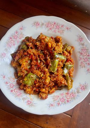 Foto resep Terong Teri Balado