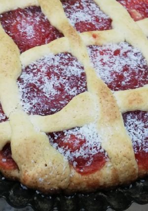 Una foto de Pasta frola de membrillo facilicima