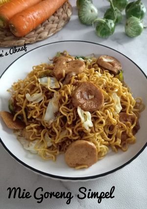 Foto resep Mie goreng simpel