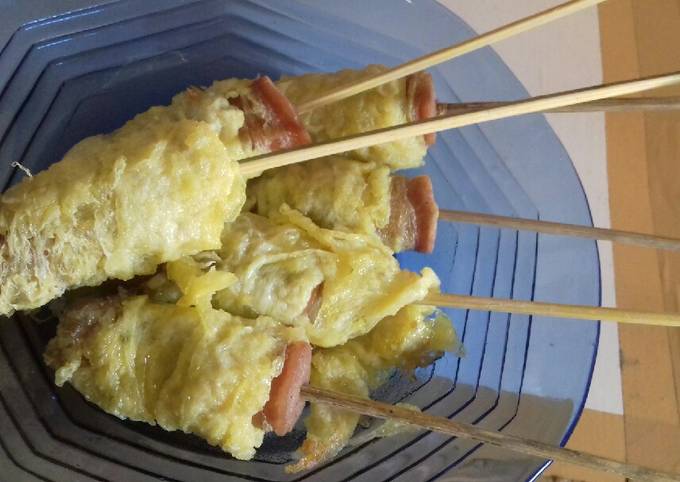 Resep Sosis Gulung Telur Oleh Rita Muliasari Bunda Sophie Cookpad