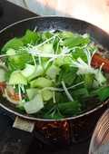 Tumis Pakcoy Enoki