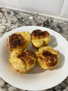 Una foto de Pan de queso y ajo fácil sin gluten