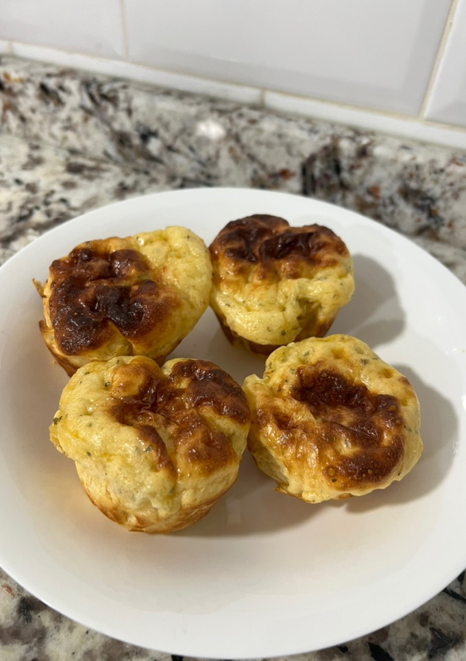 Una foto de Pan de queso y ajo fácil sin gluten