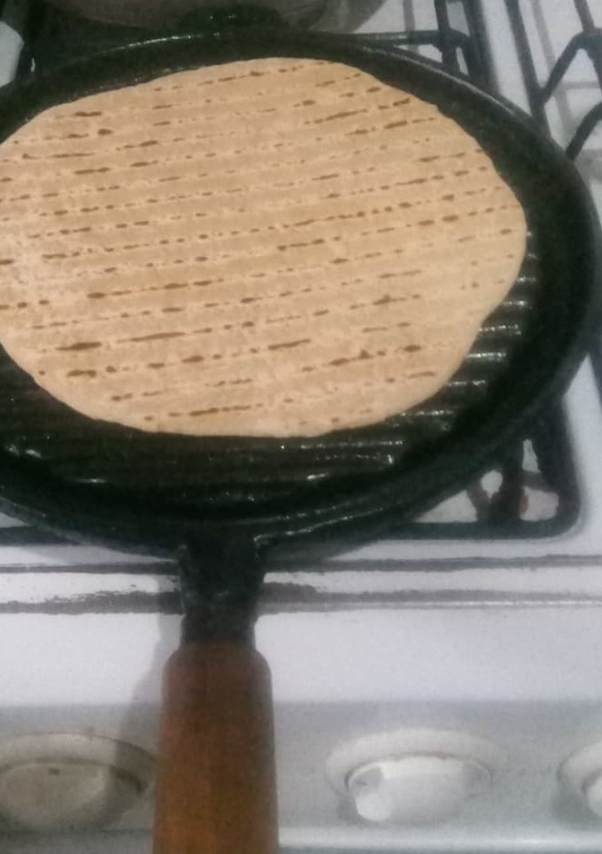 Una foto de Tortilla a la plancha, fácil y rápida!!!