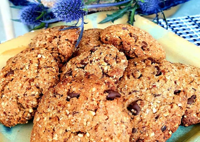 Cookies sarrasin choco noisette