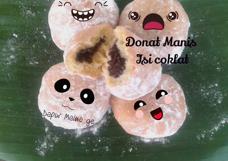 Donat Manis isi coklat