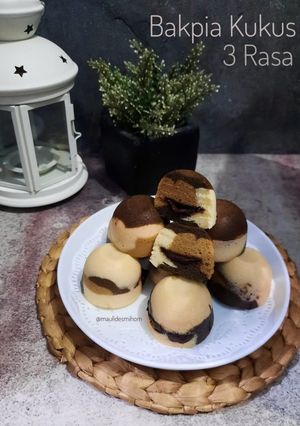 Foto resep Bakpia Kukus 3 rasa