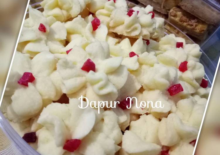 Resep Semprit susu yang nikmat