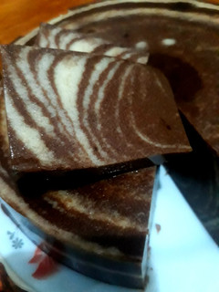 Foto resep Puding Zebra Roti Tawar