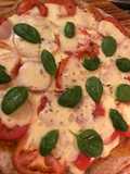Pizza Margarita de harina integral