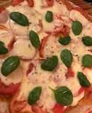 Pizza Margarita de harina integral