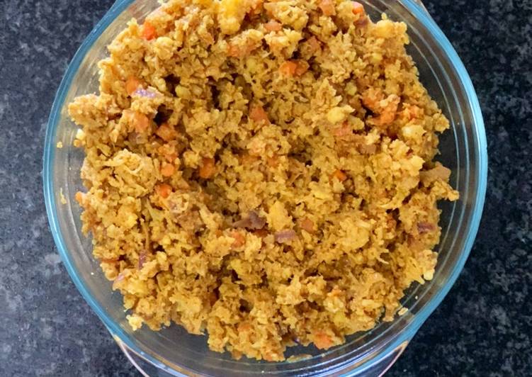 Recipe of Perfect Curried Cauliflower Rice