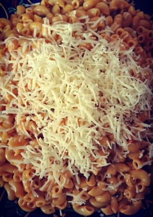 صورة لوصفة معكرونة بالجبن
