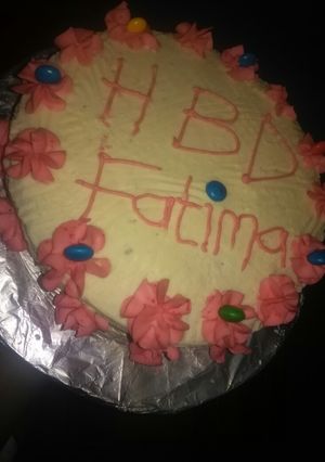 A picture of Birthday cake.