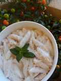 بيني بالكريمة (penne with cream)