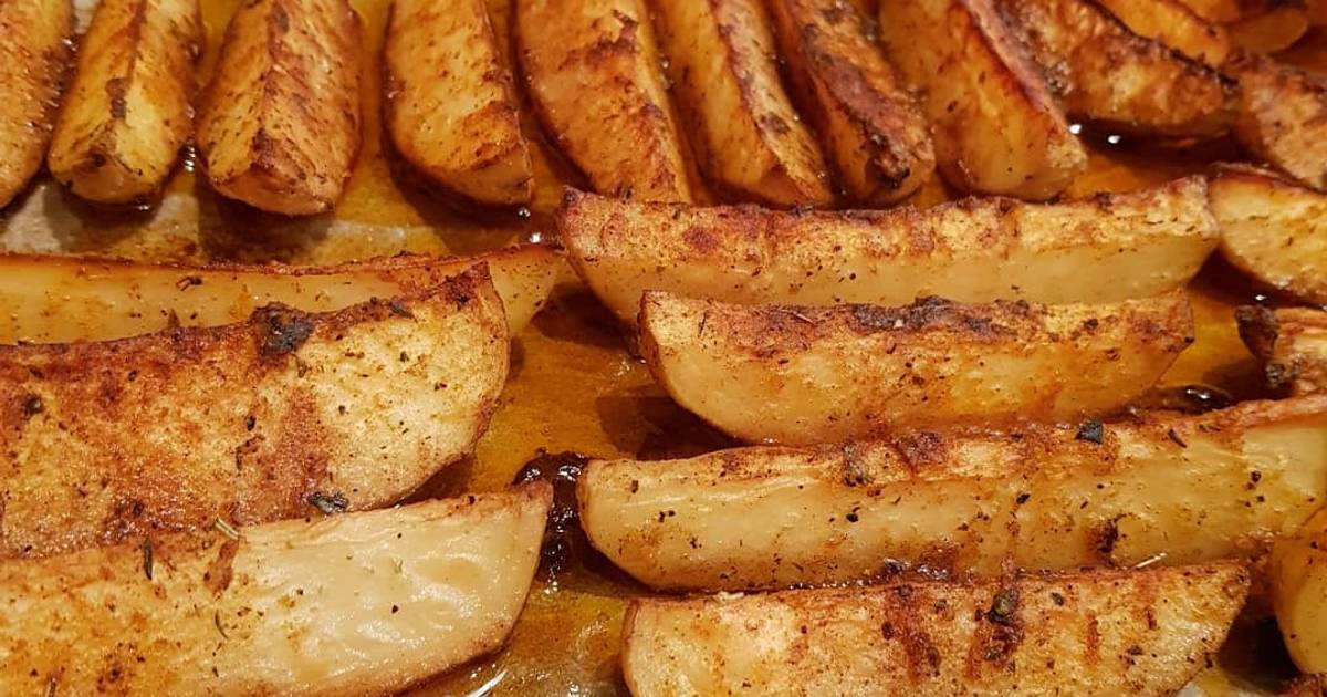 Как приготовить картошку по деревенски в духовке рецепт с фото пошагово
